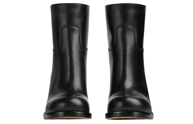 (W) Bottega Veneta Leather Ankle Boot 'Black' 圖 3