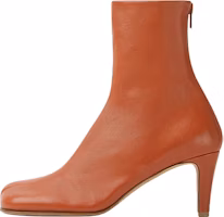 (Women) Bottega Veneta Leather Ankle Boot Brown 667208VBSO06561 (Women) Bottega Veneta Leather Ankle Boot Brown 667208VBSO06561
