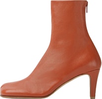 (Women) Bottega Veneta Leather Ankle Boot Brown 667208VBSO06561 (Women) Bottega Veneta Leather Ankle Boot Brown 667208VBSO06561