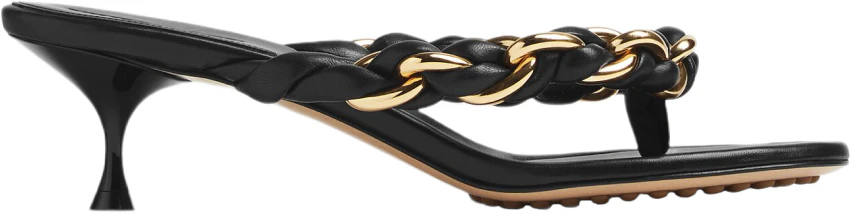women-bottega-veneta-leather-chain-woven-slide-black-659002-v0-v501000