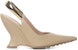 (Women) Bottega Veneta Leather Comfort Casual Wedge High Heel 10cm 'Light Brown' 729725V2EI02624