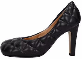 (Women) Bottega Veneta Leather Fashion Casual High-Heeled Shoes 'Black' 592013VBRR01000 (Women) Bottega Veneta Leather Fashion Casual High-Heeled Shoes 'Black' 592013VBRR01000