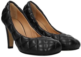 (W) 时尚黑色Bottega Veneta高跟鞋真皮女鞋 592013VBRR01000 Order (W) 时尚黑色Bottega Veneta高跟鞋真皮女鞋 592013VBRR01000