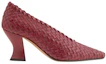 Order (W) Bottega Veneta Leder-Heeled Mules ''Roter Komfort'' 608850VBSN06237