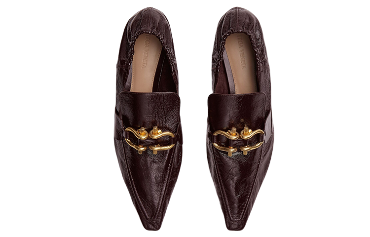 (W) Bottega Veneta Leather Loafer 'Red' 圖 3