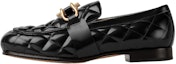 Buy (W) Bottega Veneta Leather Mule 'Black Buckle' Kasut Kulit Gelap 729878V2O101000