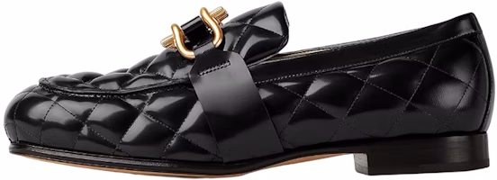 (Women) Bottega Veneta Leather Mule 'Black Buckle' 729878V2O101000 (Women) Bottega Veneta Leather Mule 'Black Buckle' 729878V2O101000