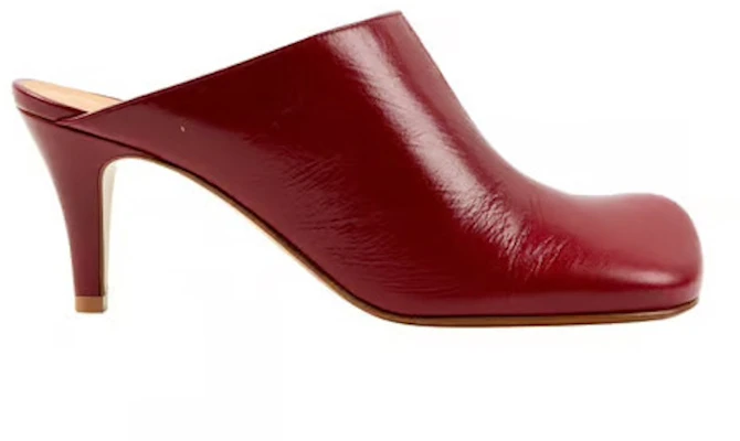 (W) Bottega Veneta Kulit Mule Merah 578329VBPJ06241 Buy (W) Bottega Veneta Kulit Mule Merah 578329VBPJ06241