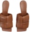 Lookbook (Women) Bottega Veneta Leather Open-Toe 'Versatile Brown Comfort' 763859VBSD07665
