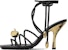 (Women) Bottega Veneta Leather Open-Toe Flat Sandal 'Black' 763795VBSDE1000