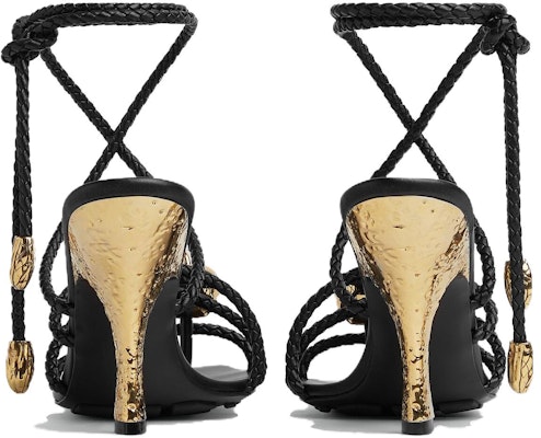 (Women) Bottega Veneta Leather Open-Toe Flat Sandal 'Black' 763795VBSDE1000 Lookbook (Women) Bottega Veneta Leather Open-Toe Flat Sandal 'Black' 763795VBSDE1000