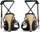 Lookbook (Women) Bottega Veneta Leather Open-Toe Flat Sandal 'Black' 763795VBSDE1000