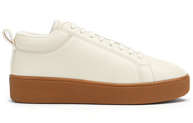 (W) Bottega Veneta Leather Platform Sneaker 'Sea Salt' 圖 2