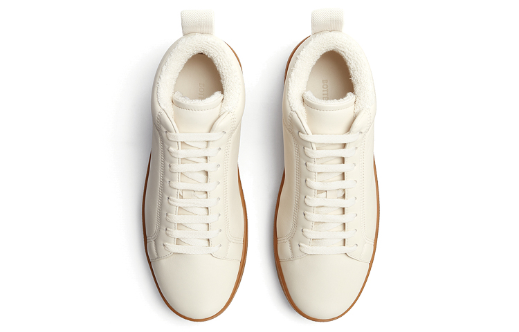 (W) Bottega Veneta Leather Platform Sneaker 'Sea Salt' 圖 3