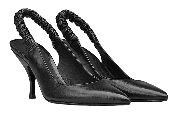 (W) Bottega Veneta Leather Pointed Stiletto 'Black 8cm' 圖 2