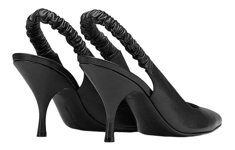 (W) Bottega Veneta Leather Pointed Stiletto 'Black 8cm' 圖 4