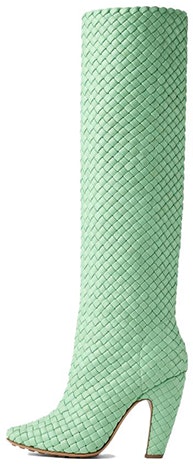 women-bottega-veneta-leather-round-toe-high-heel-tall-boots-green-764651-v2-eh-03978
