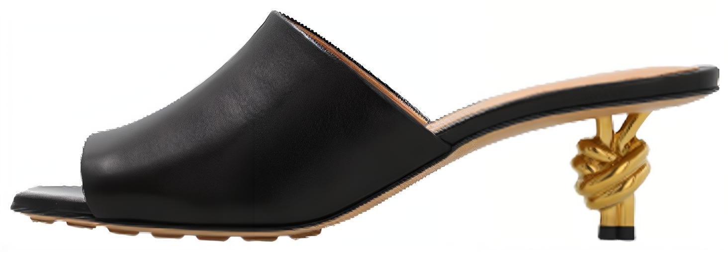 women-bottega-veneta-leather-round-toe-mules-black-elegance-764401-vbsf-01000