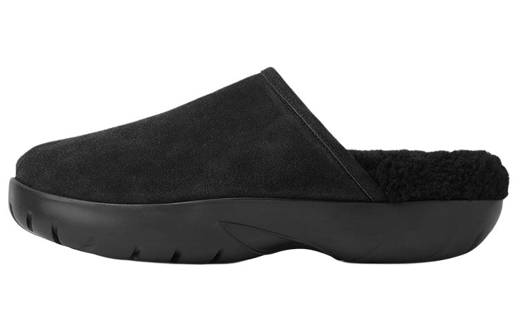 (Women) Bottega Veneta Leather Round-Toe Platform Slide 'Black' 775351V1NY11000