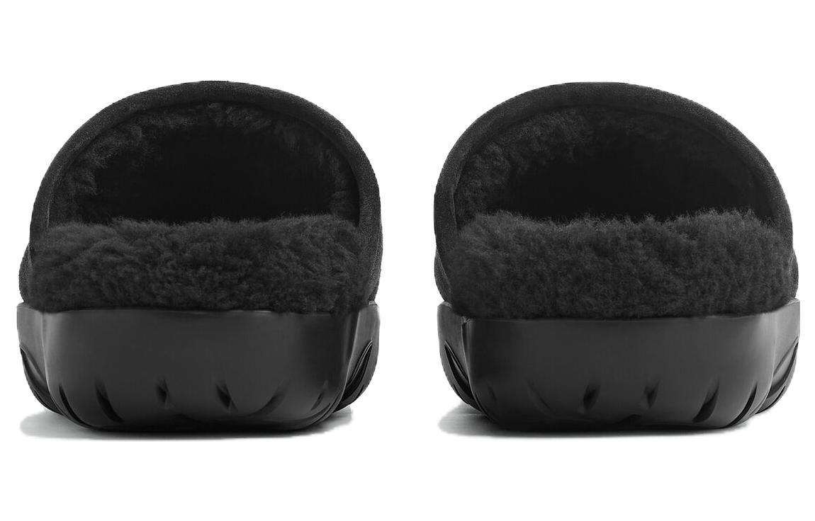 Shop (Women) Bottega Veneta Leather Round-Toe Platform Slide 'Black' 775351V1NY11000