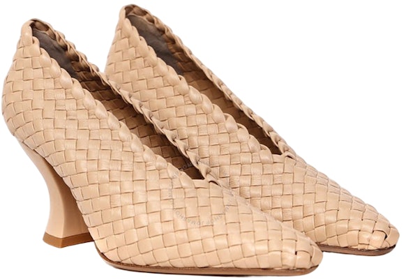 (Women) Bottega Veneta Leather Round Toe Block Heel 'Brown' 608850VBSN09912 Order (Women) Bottega Veneta Leather Round Toe Block Heel 'Brown' 608850VBSN09912