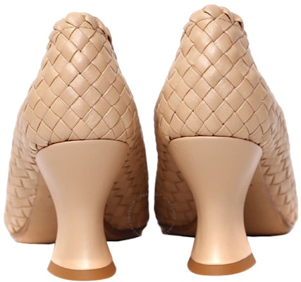Bottega Veneta葆蝶家 皮革 時髦包腳圓頭 粗跟 高筒鞋 女款 栗色 Shop Bottega Veneta葆蝶家 皮革 時髦包腳圓頭 粗跟 高筒鞋 女款 栗色