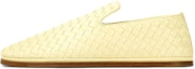 Buy (W) Bottega Veneta Kulit Slip-On Hujung Bulat Kuning 'Selesa Serbaguna Kasual' 735982V2ED07138