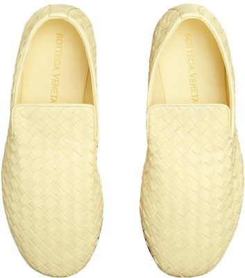 (Women) Bottega Veneta Leather Round Toe Slip-On Yellow 'Comfortable Versatile Casual' 735982V2ED07138 Lookbook (Women) Bottega Veneta Leather Round Toe Slip-On Yellow 'Comfortable Versatile Casual' 735982V2ED07138