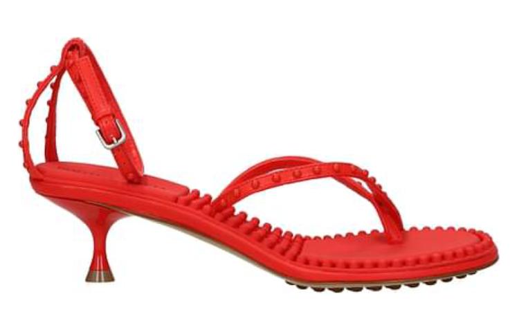 (W) Bottega Veneta Leather Sandal 'CMFTable Versatile Charm Red' 圖 2