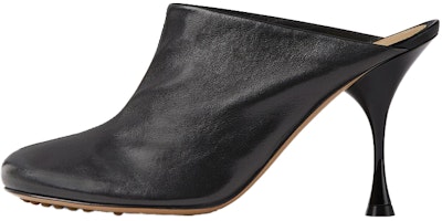 (Women) Bottega Veneta Leather Sandal Black 667191VBP401000 (Women) Bottega Veneta Leather Sandal Black 667191VBP401000