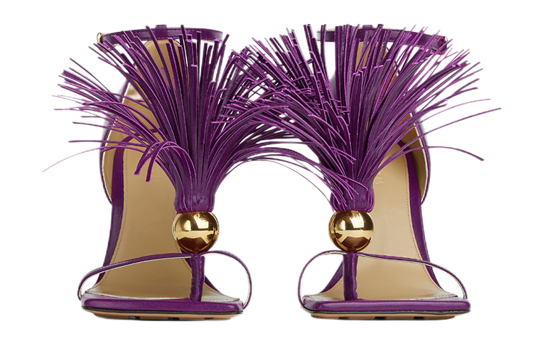 Lookbook (Women) Bottega Veneta Leather Sandals 'Venom' 716241VBSF05017