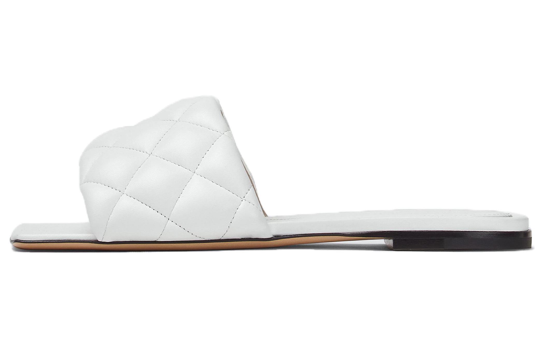 (Women) Bottega Veneta Leather Slide 'Casual Fashion White' 627710VBRR09122