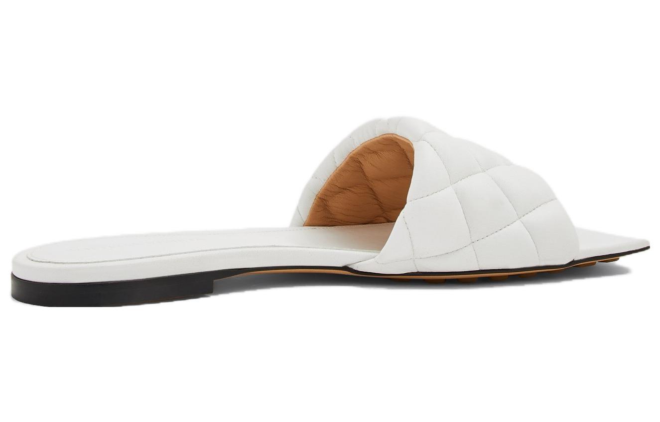 Order (W) ボッテガ・ヴェネタ レザーサンダル (ホワイト) 627710VBRR09122