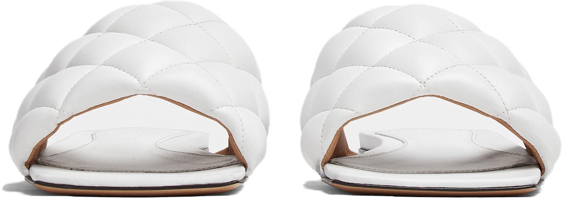 (W) ボッテガ・ヴェネタ レザーサンダル (ホワイト) 627710VBRR09122 Purchase (W) ボッテガ・ヴェネタ レザーサンダル (ホワイト) 627710VBRR09122