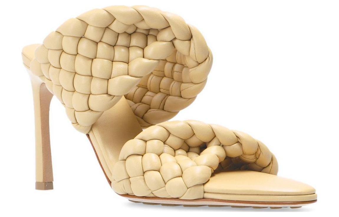 (W) Bottega Veneta Leather Slide 'Light Brown' 圖 3