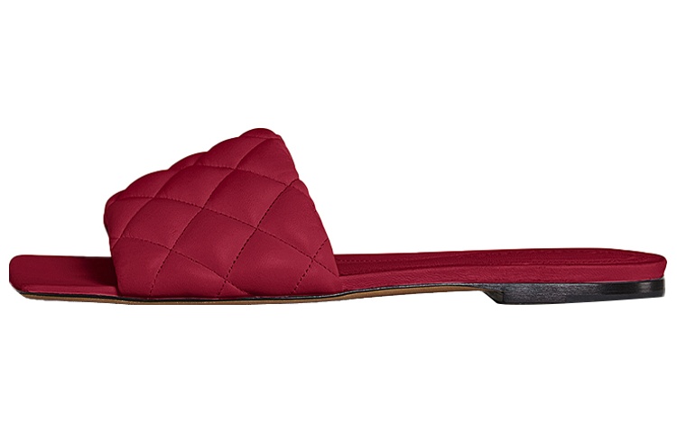 (W) Bottega Veneta Leather Slide 'Red Fashion'