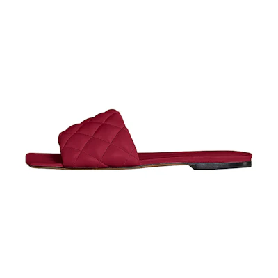 (W) Bottega Veneta Leather Slide 'Red Fashion'
