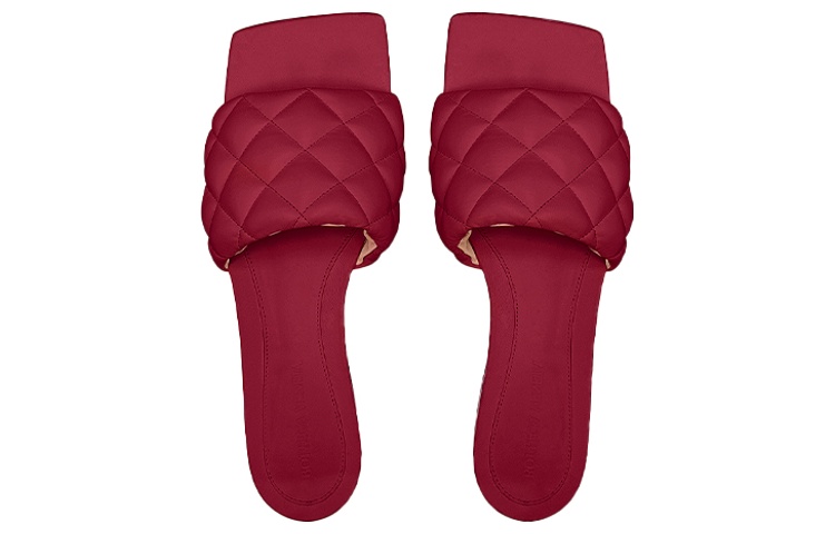 (W) Bottega Veneta Leather Slide 'Red Fashion' 圖 4