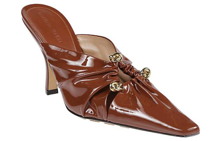 (W) Bottega Veneta Leather Slide 'Simple Brown' 圖 2