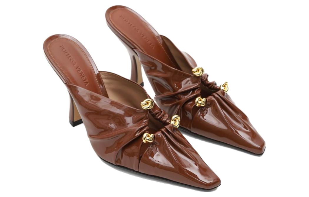 (W) Bottega Veneta Leather Slide 'Simple Brown' 圖 3