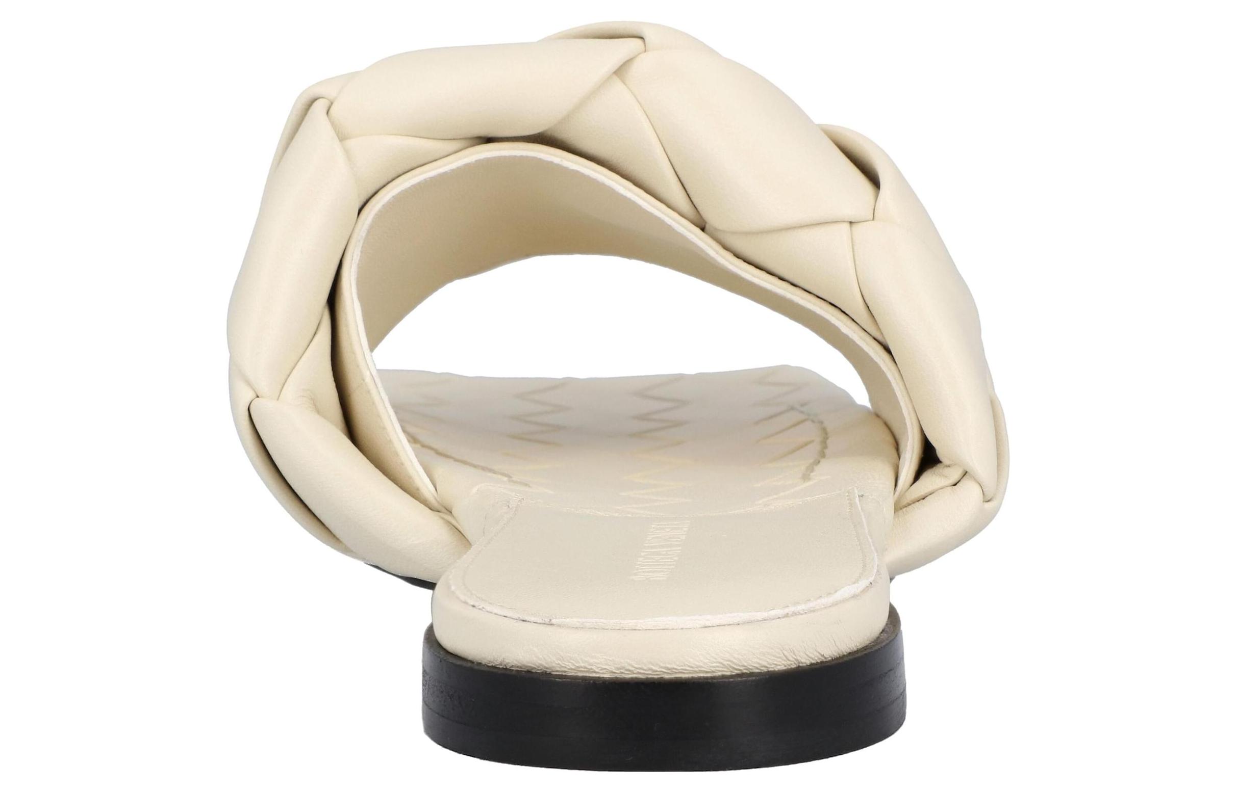 (W) Bottega Veneta Leather Slide 'Simple White' 圖 4