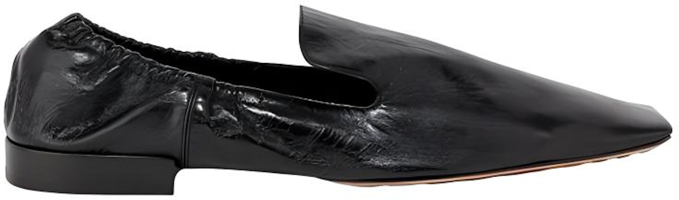 Bottega Veneta 葆蝶家 皮革 方頭 平底鞋 女款 黑色 Order Bottega Veneta 葆蝶家 皮革 方頭 平底鞋 女款 黑色