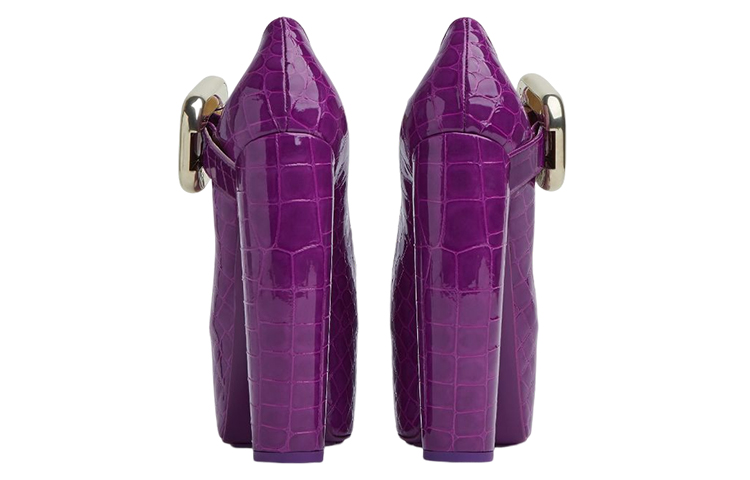 (W) Bottega Veneta Leather Stiletto 'Fashion Purple' 圖 4