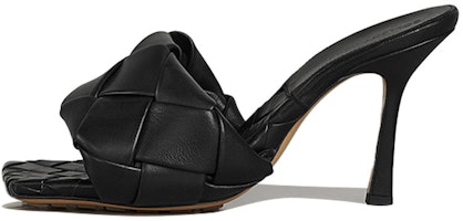 (Women) Bottega Veneta Lido 'Black Leather' 608854VBSS01000 (Women) Bottega Veneta Lido 'Black Leather' 608854VBSS01000