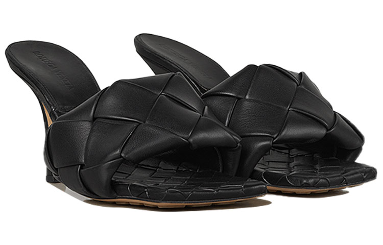(W) Bottega Veneta Lido 'Black Leather' 圖 3