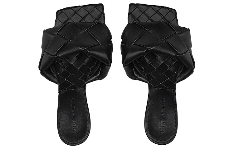 (W) Bottega Veneta Lido 'Black Leather' 圖 4