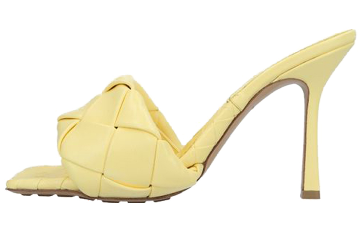 (W) Bottega Veneta Lido 'CMFTable and Versatile Fashion Slide Yellow'