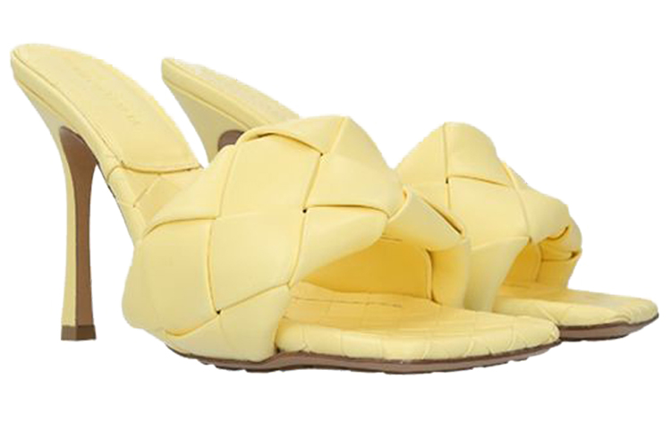 (W) Bottega Veneta Lido 'CMFTable and Versatile Fashion Slide Yellow' 圖 3
