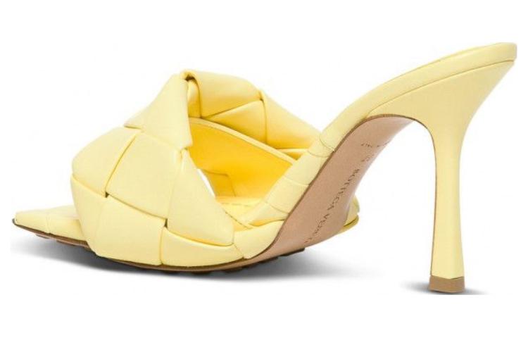 (W) Bottega Veneta Lido 'CMFTable and Versatile Fashion Slide Yellow' 圖 5