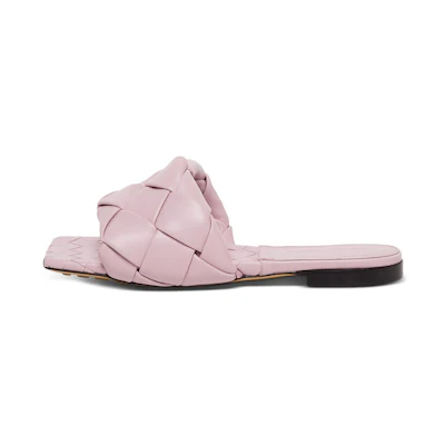 (W) Bottega Veneta Lido 'Pink Square Toe'